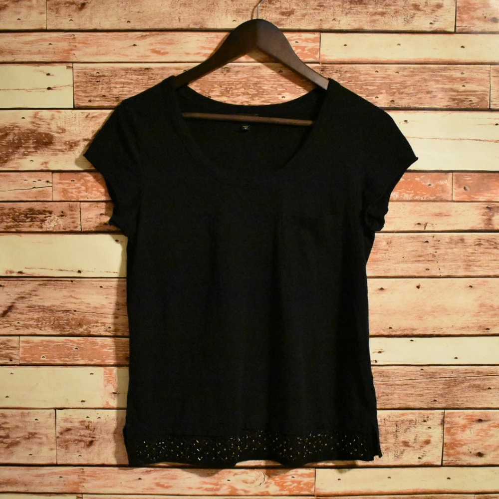 Express | blouse with beaded hem